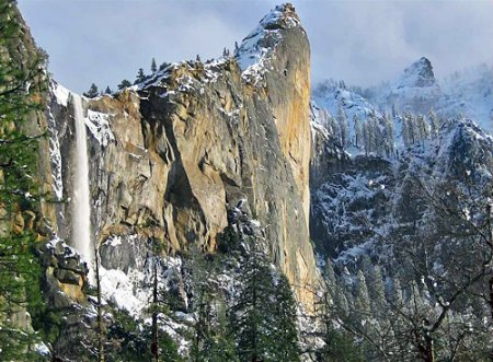 Водопад Бридалвейл - Национальный парк Йосемити