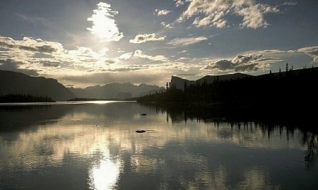 Озеро Сарек в национальном парке Сарек