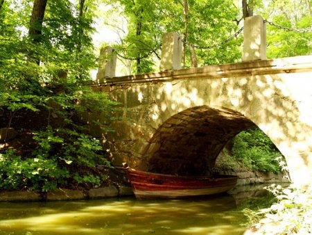 Венецианский мост в Софиевском парке
