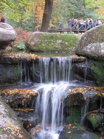 Водопад в парке Софиевка