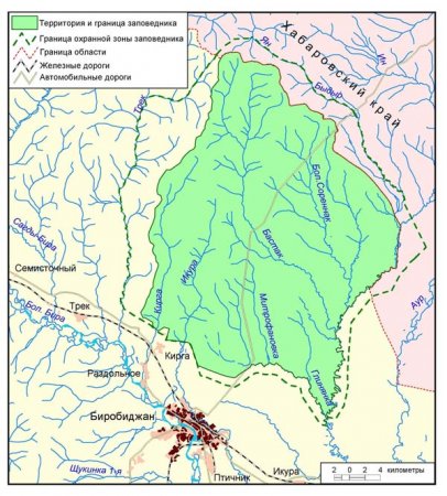 Государственный природный заповедник Бастак на карте