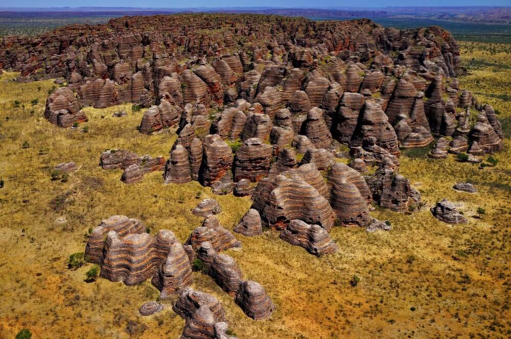 Национальный парк Пурнулулу в Австралии, горы с высоты