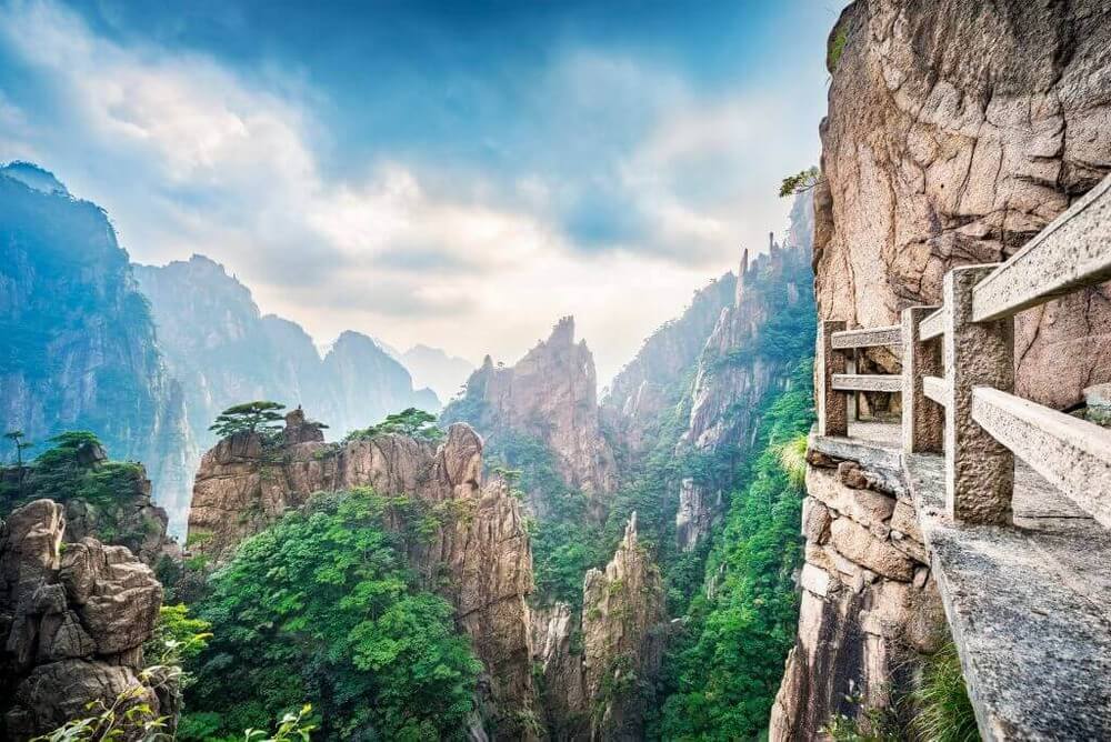 Хуаншань - самый красивый горный хребет в Китае