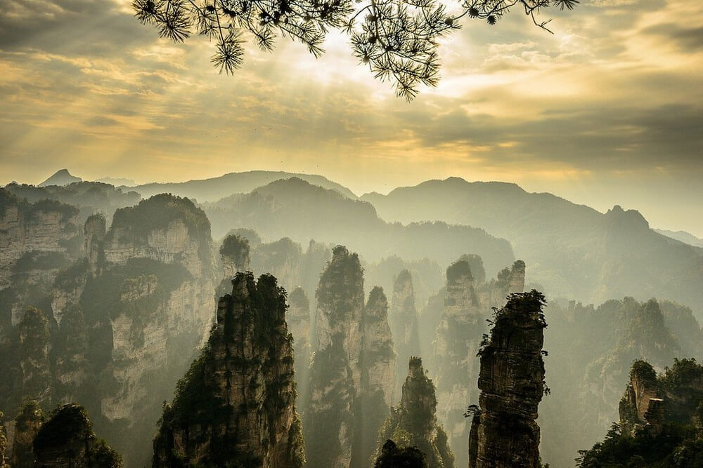 Национальный парк чжанцзяцзе китай фото