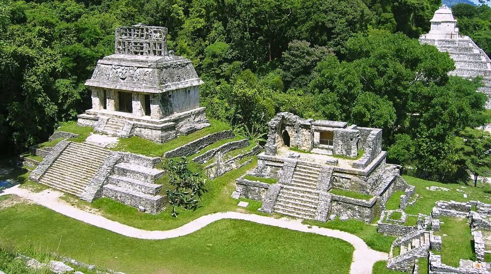 Руины майя в Паленке